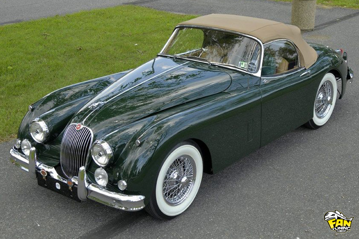 Кабриолтный тент на Ягуар (Jaguar) XK 120-150 1953-1975 годов выпуска