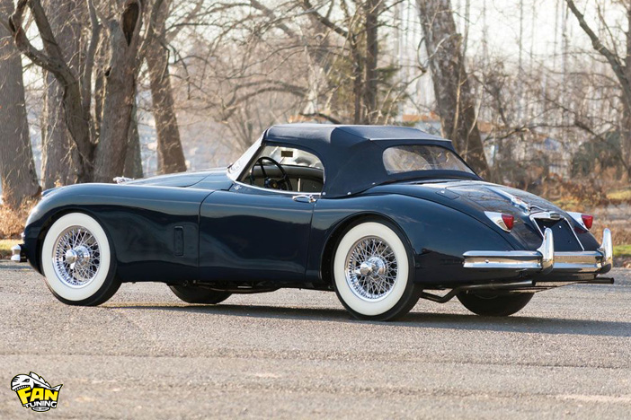 Кабриолтный тент на Ягуар (Jaguar) XK 120-150 1953-1975 годов выпуска