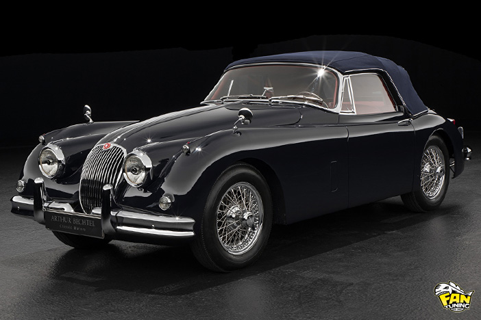 Потолок на Ягуар (Jaguar) XK 120DHC -150DHC 1949-1961 годов выпуска