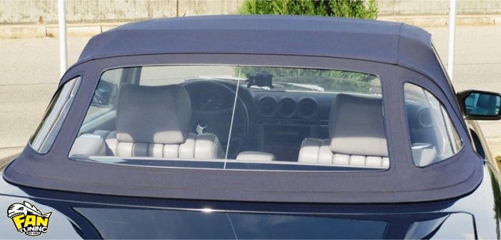 Кабриолетный тент на Мерседес (Mercedes) 280-560 SL R107 (W107) 1971-1989 годов выпуска