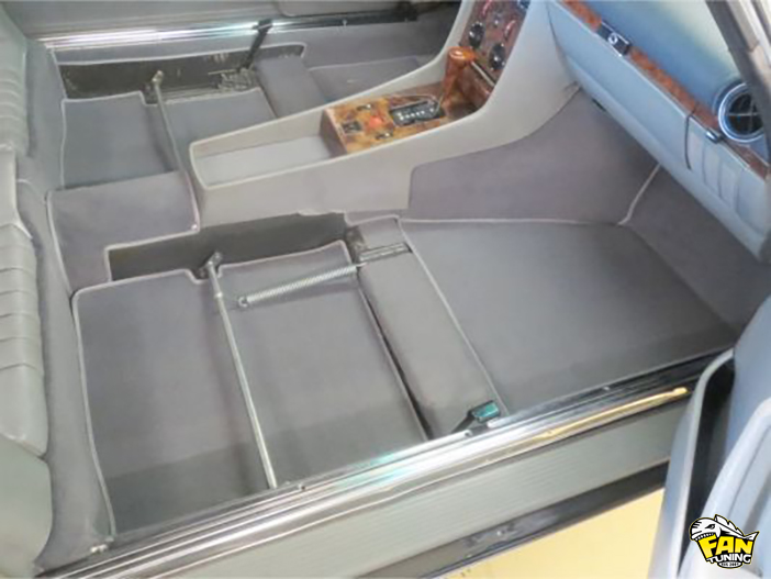 Кабриолетный тент на Мерседес (Mercedes) 280-560 SL R107 (W107) 1971-1989 годов выпуска