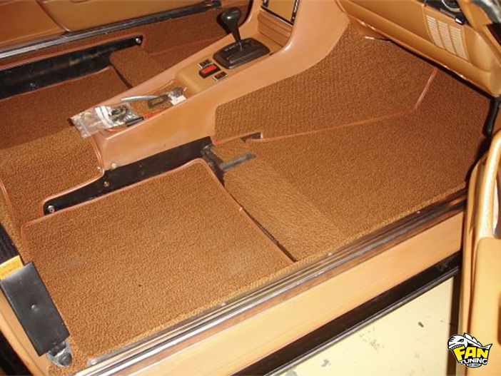 Кабриолетный тент на Мерседес (Mercedes) 280-560 SL R107 (W107) 1971-1989 годов выпуска