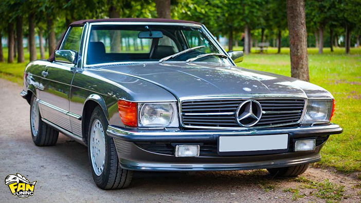 Кабриолетный тент на Мерседес (Mercedes) 190SL W121 1955-1963 годов выпуска