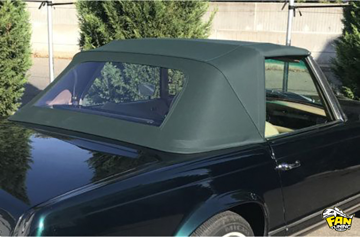 Кабриолетный тент и потолок на Мерседес (Mercedes) 230-280 W113 Pagoda 1963-1971 годов выпуска