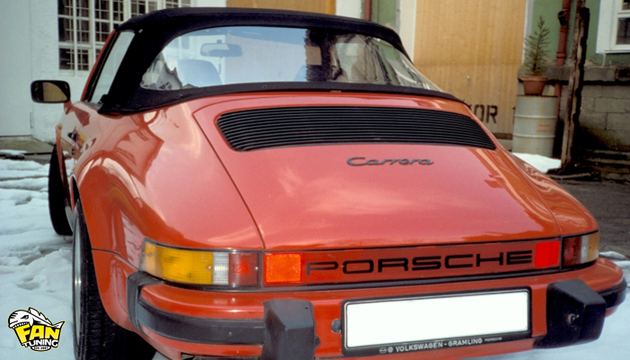 Кабриолетный тент (мягкий верх) на Порше (Porsche) 911/964 1983-1985/1986-1993 г.в.