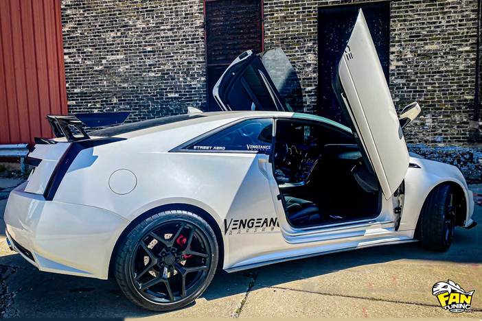 Ламбодвери (lambodoors) на Кадиллак (Cadillac) CTS Coupe 2008 - 2014 г. в. 
