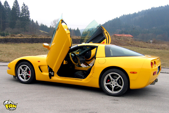 Ламбо двери LSD (Lambo Style Doors) для Шевроле Корветт (Chevrolet Corvette) C5