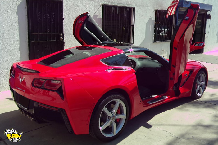 Ламбо двери LSD (Lambo Style Doors) для Шевроле Корветт (Chevrolet Corvette) C7