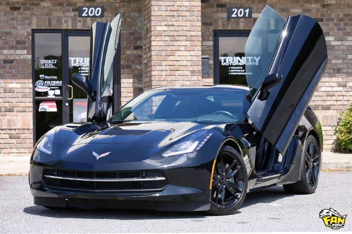 Ламбо двери LSD (Lambo Style Doors) для Шевроле Корветт (Chevrolet Corvette) C7