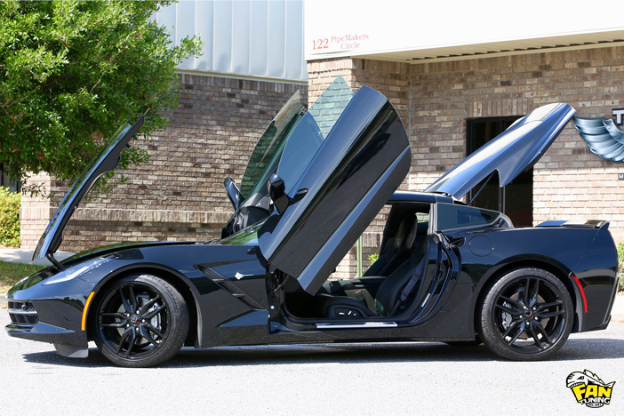 Ламбо двери LSD (Lambo Style Doors) для Шевроле Корветт (Chevrolet Corvette) C7