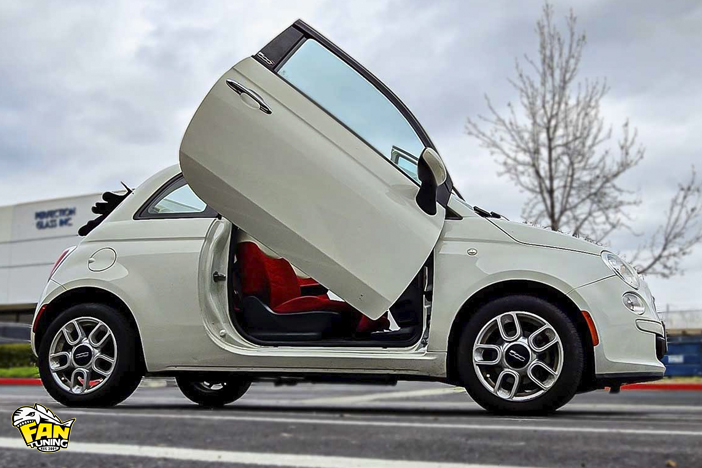 Ламбо двери LSD (Lambo Style Doors) для Фиат (Fiat) 500 2012-2019 г.в.