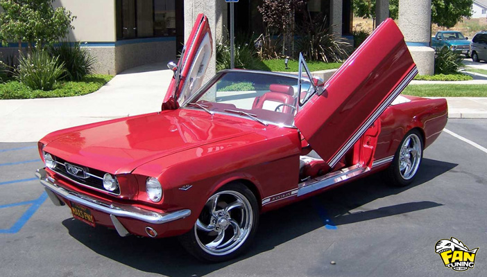 Ламбо двери LSD (Lambo Style Doors) для Форд Мустанг (Ford Mustang) 1964 - 1970 г.в.