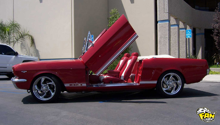 Ламбо двери LSD (Lambo Style Doors) для Форд Мустанг (Ford Mustang) 1964 - 1970 г.в.