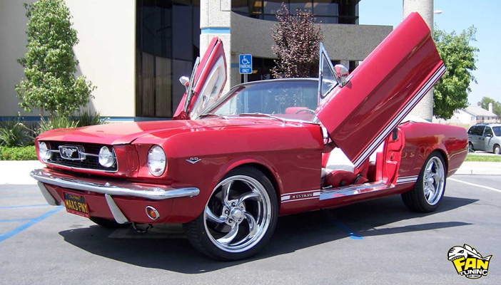 Ламбо двери LSD (Lambo Style Doors) для Форд Мустанг (Ford Mustang) 1964 - 1970 г.в.