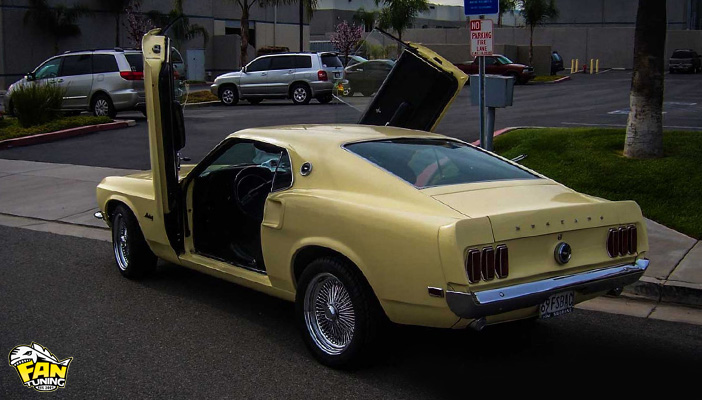 Ламбо двери LSD (Lambo Style Doors) для Форд Мустанг (Ford Mustang) 1964 - 1970 г.в.
