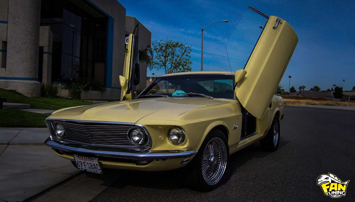 Ламбо двери LSD (Lambo Style Doors) для Форд Мустанг (Ford Mustang) 1964 - 1970 г.в.