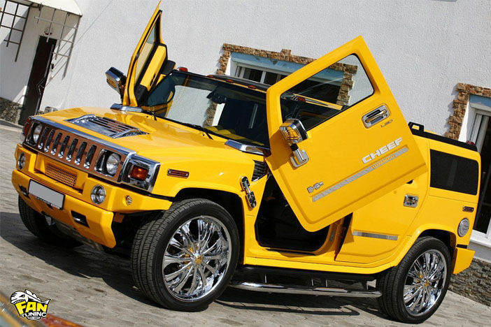 Ламбо двери LSD (Lambo Style Doors) для Хаммер (Hummer) H2