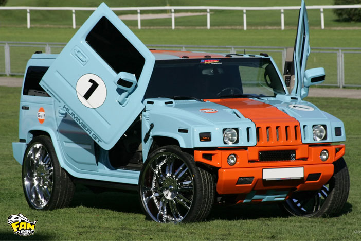 Ламбо двери LSD (Lambo Style Doors) для Хаммер (Hummer) H2