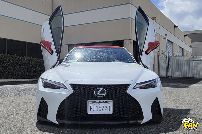 Ламбо двери LSD (Lambo Style Doors) для Лексуса (Lexus) iS 2014-2024 г.в.