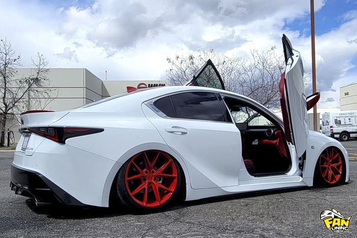 Ламбо двери LSD (Lambo Style Doors) для Лексуса (Lexus) iS 2014-2024 г.в.