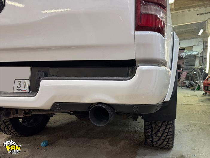 Установка расширителей колесных арок и брызговиков на РАМ (RAM) 1500  2018 года