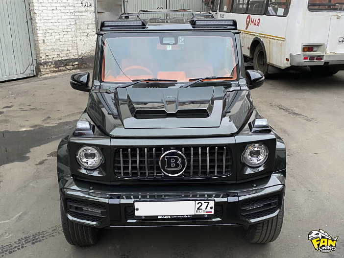 Тюнинг Сузуки Джимни (Suzuki Jimny) в стиле Гелендвагена (Mercedes G63) Brabus