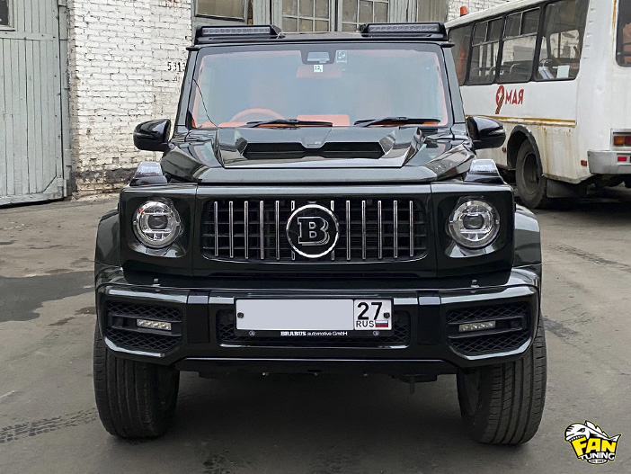 Тюнинг Сузуки Джимни (Suzuki Jimny) в стиле Гелендвагена (Mercedes G63) Brabus