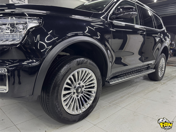 Установка расширителей колесных арок на Танк (Tank) 500