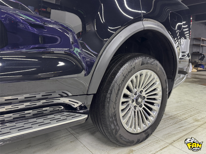 Установка расширителей колесных арок на Танк (Tank) 500