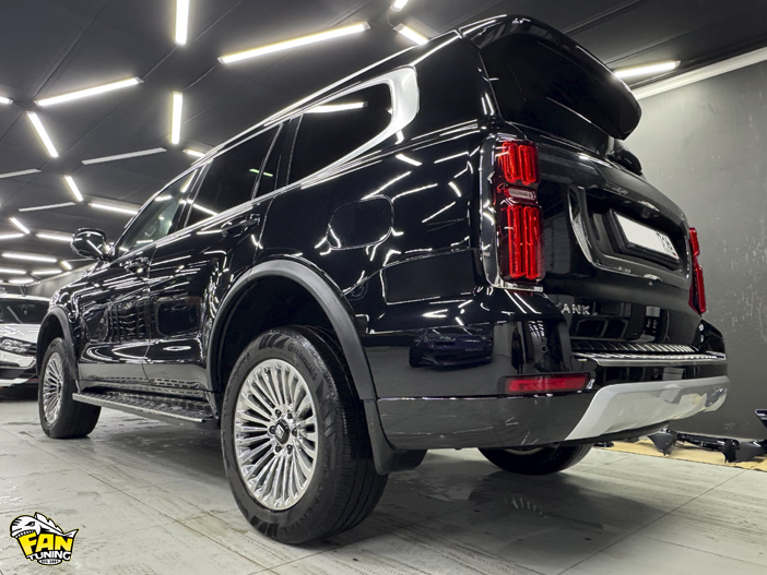 Установка расширителей колесных арок на Танк (Tank) 500