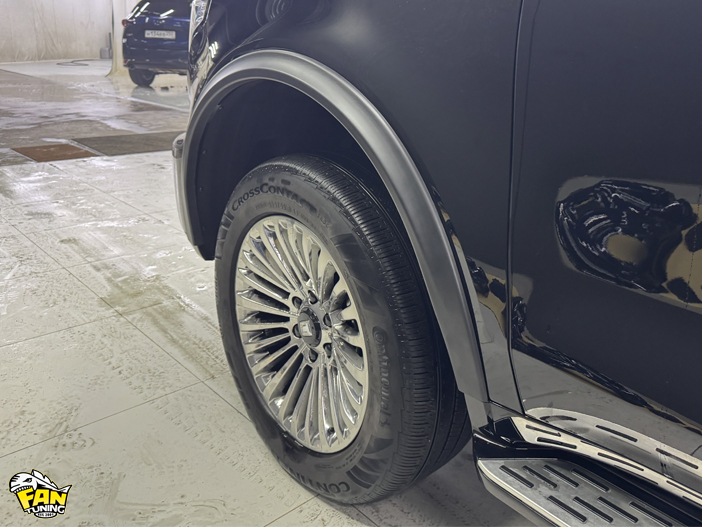 Установка расширителей колесных арок на Танк (Tank) 500