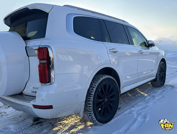 Установка заниженных пружин -40мм на Танк (Tank) 500