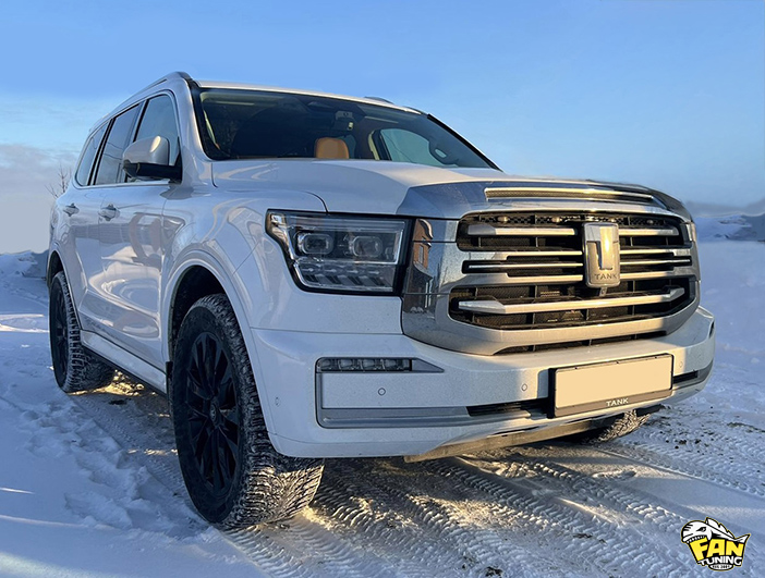 Установка заниженных пружин -40мм на Танк (Tank) 500