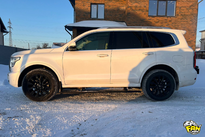 Установка заниженных пружин -40мм на Танк (Tank) 500