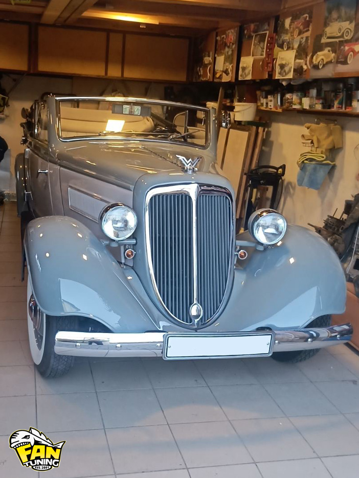 Реставрация ретро автомобиля Wanderer 1939 года выпуска