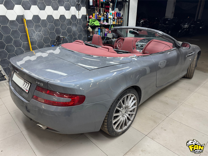 Наше небольшое участие в интересном проекте - Астон Мартин (Aston Martin) DB9