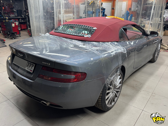 Наше небольшое участие в интересном проекте - Астон Мартин (Aston Martin) DB9