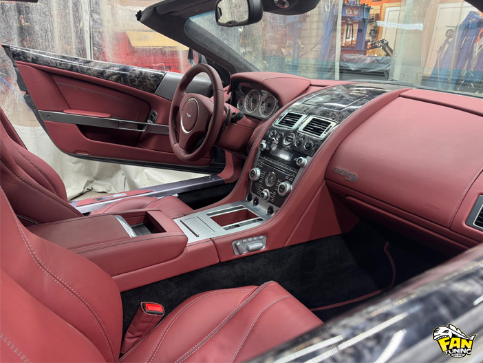 Наше небольшое участие в интересном проекте - Астон Мартин (Aston Martin) DB9