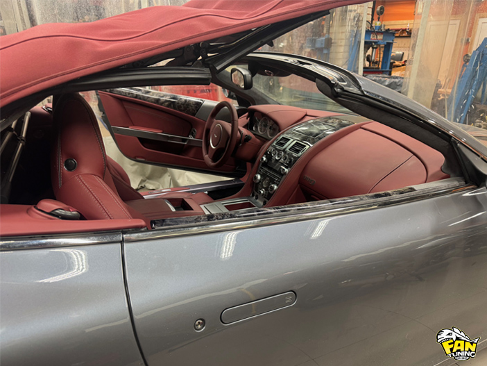 Наше небольшое участие в интересном проекте - Астон Мартин (Aston Martin) DB9