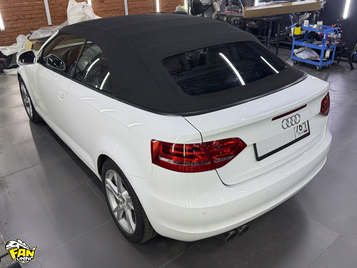 Пошив и замена тента кабриолета на Ауди А3 (Audi A3) 8P рестайлинг