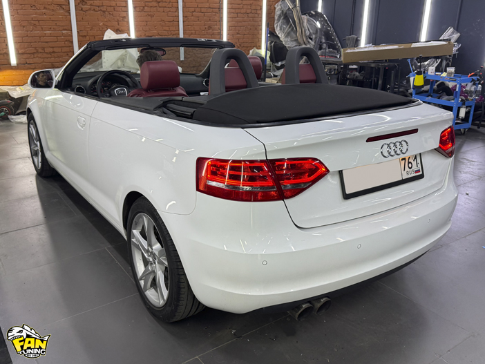 Пошив и замена тента кабриолета на Ауди А3 (Audi A3) 8P рестайлинг
