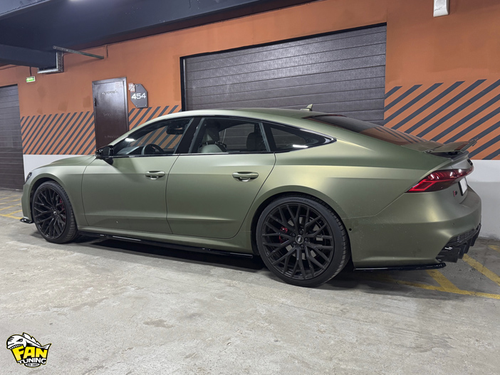 Установка обвеса на Ауди (Audi) A7 S-Line C8