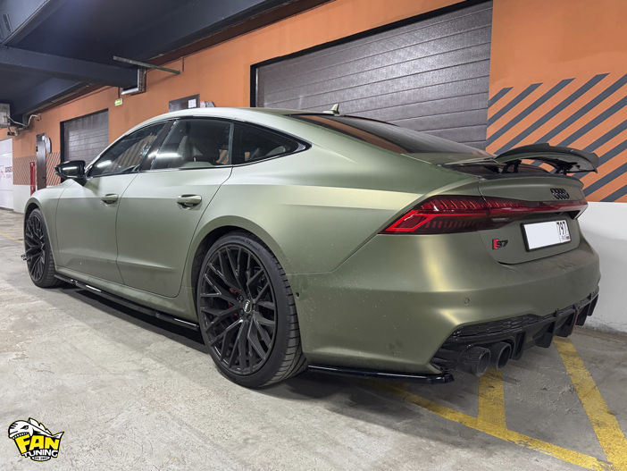 Установка обвеса на Ауди (Audi) A7 S-Line C8