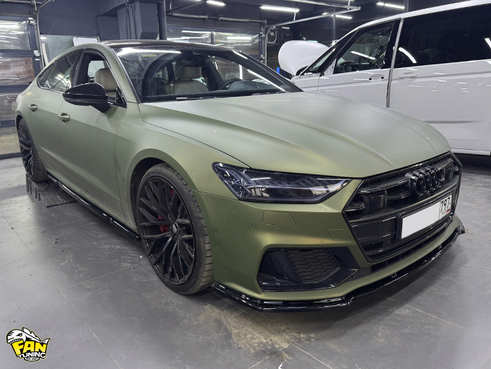Установка обвеса на Ауди (Audi) A7 S-Line C8