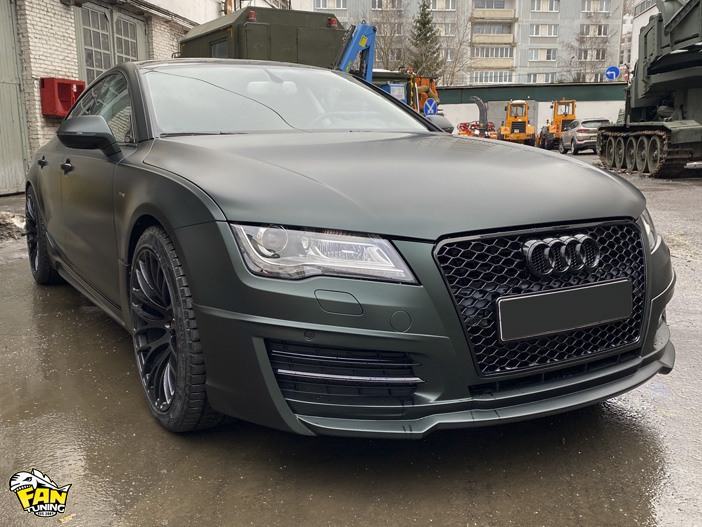 Установка обвеса Вальд (WALD) на Ауди (Audi) A7 и не только