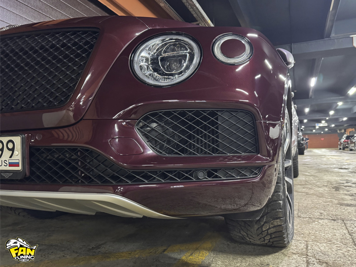 Ремонт переднего бампера на Бентли Бентайга (Bentley Bentayga)