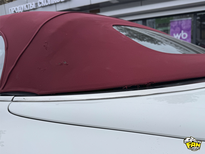 Пошив и замена тента кабриолета на Бентли (Bentley) Continental GT