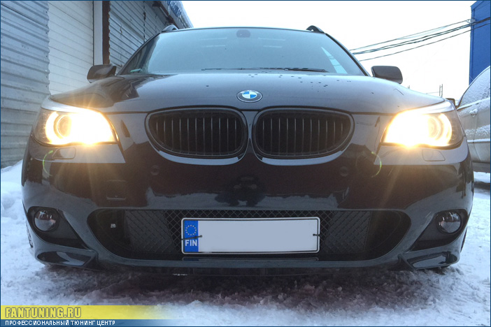 Установка и покраска М-пакета на БМВ ( BMW ) E61