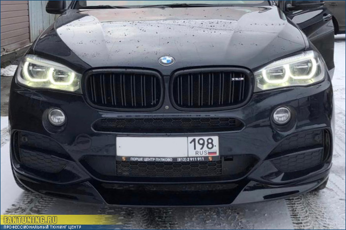 Установка пакета М-Перформанс (M-Performance) на БМВ (BMW) X5 F15