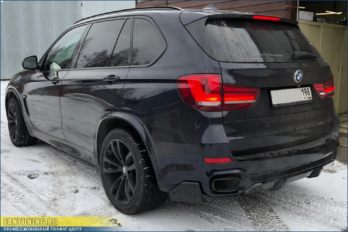 Установка пакета М-Перформанс (M-Performance) на БМВ (BMW) X5 F15